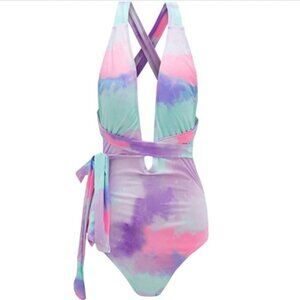 Women's Sexy Bathing Suits Criss Cross Tie Knot